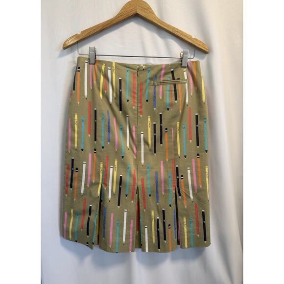 Anthropologie | Vtg. Archival Collection Elevenses No. 2 Pencil Skirt Size 4 - Picture 5 of 11
